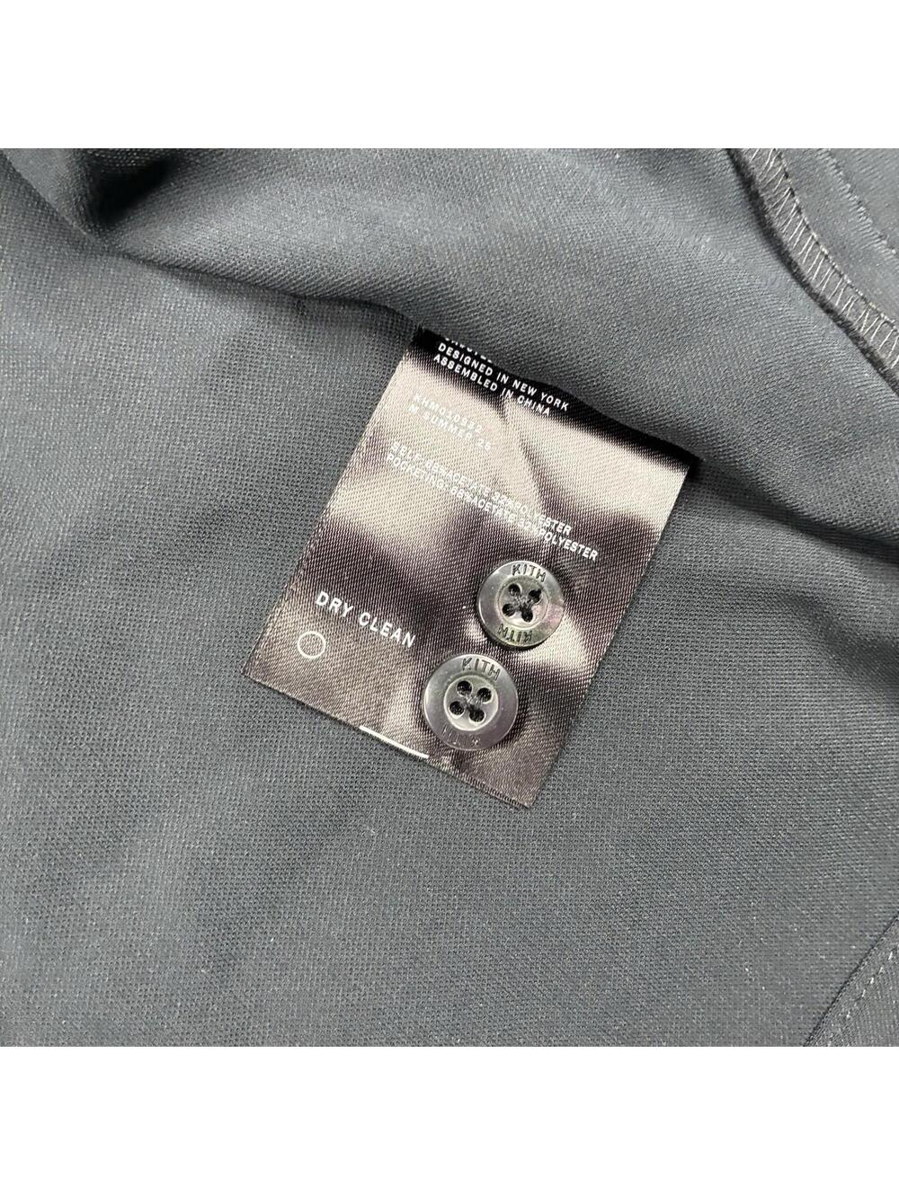 Kith‎ Connor Blouson Jacket Black Zip Harrington Lightweight Men’s Large NWT - Picture 8 of 11
